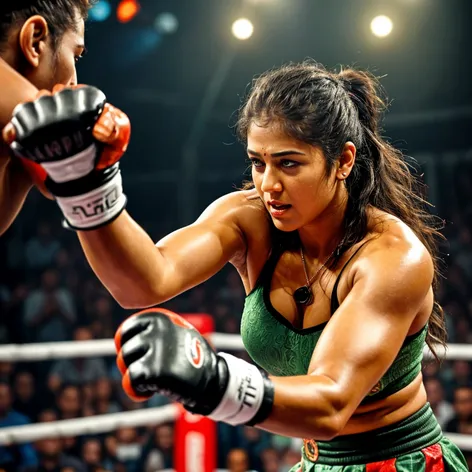 Nayanthara fight man, mixed