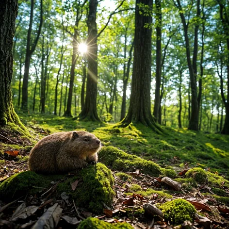 groundhog poop