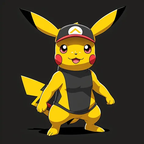 buff pikachu at the