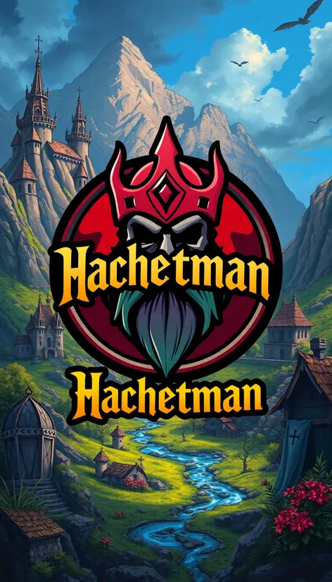 clipart hachetman logo