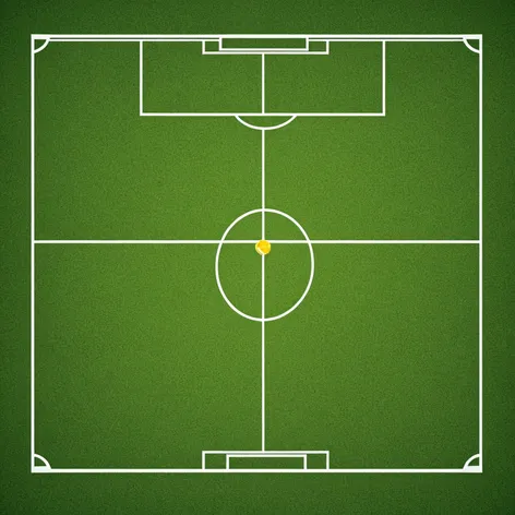 football pitch 2D with