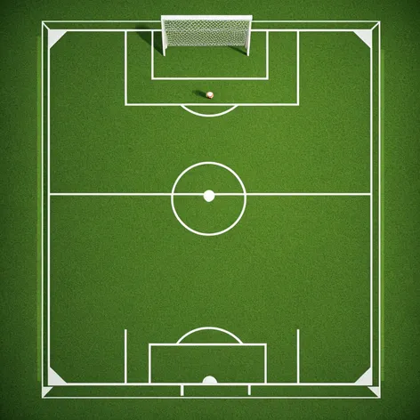 football pitch 2D with