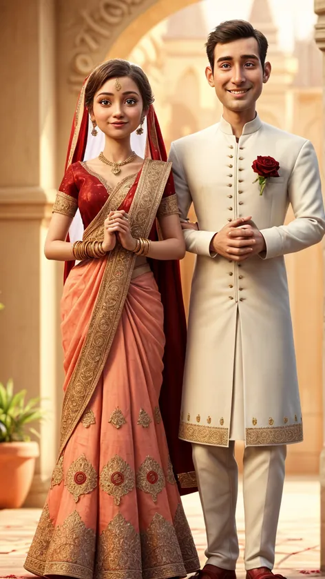 bride wear wedding saree