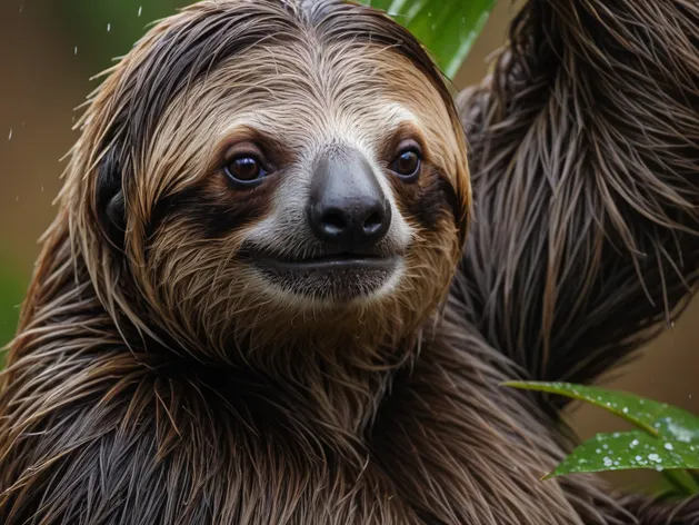 wet sloth