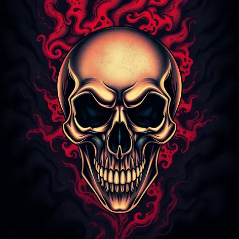 mens skull tattoo designs