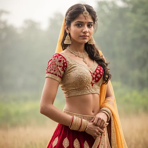 Indian girl in lehenga