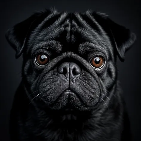 pug black