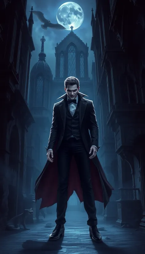 male vampire fantasy art