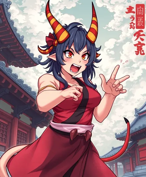 oni anime art