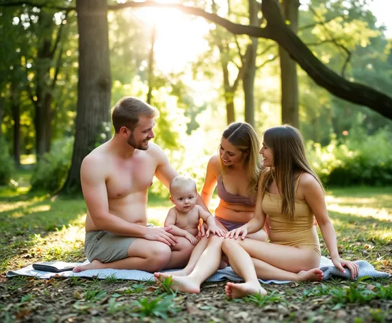 family naturist photos