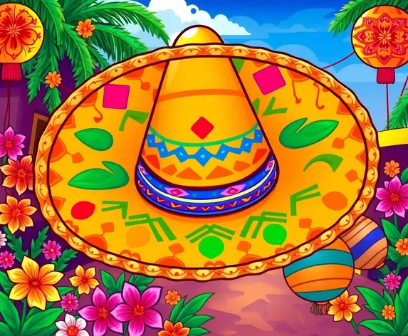 sombrero hat clipart