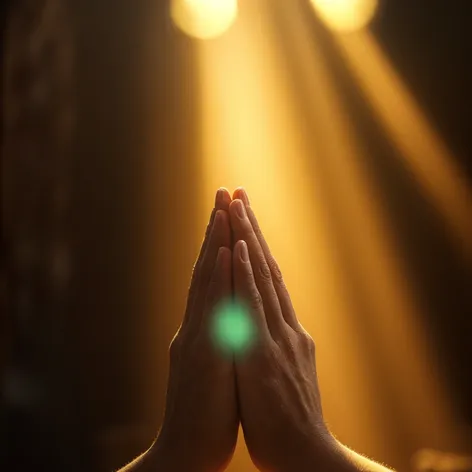 CREATE PRAYING HANDS