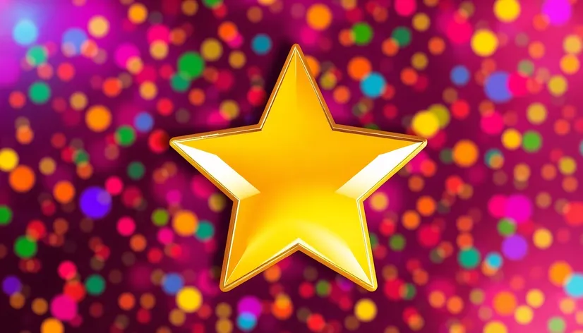 gold star sticker