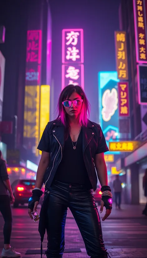 cyberpunk 2077 rocker outfit