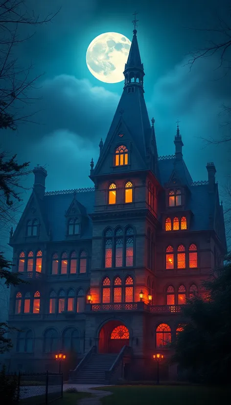 neo gothic mansion