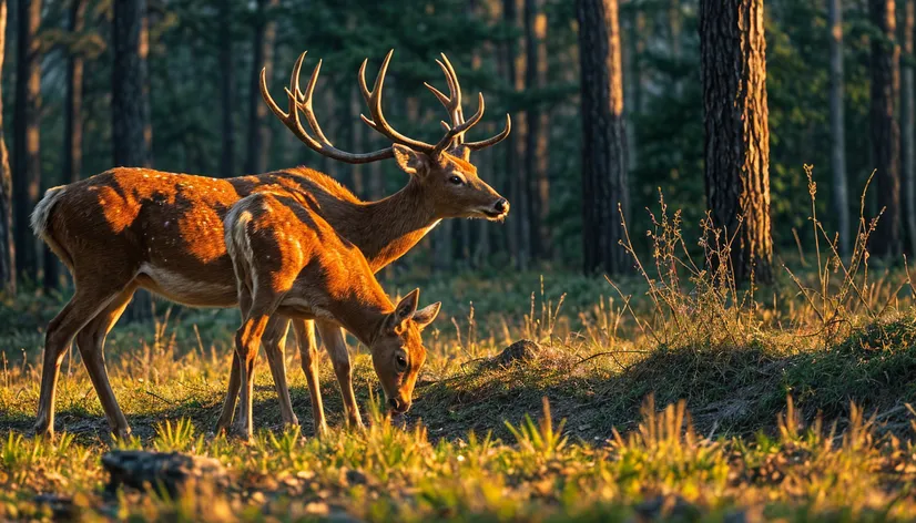 deer feeding times