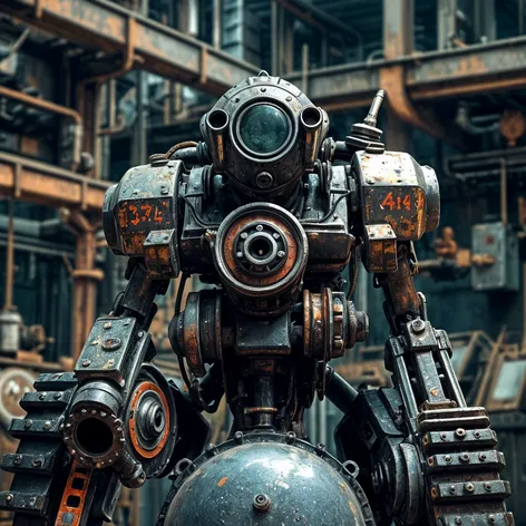 diesel punk german mech