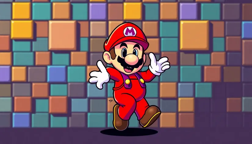 mario dancing gif