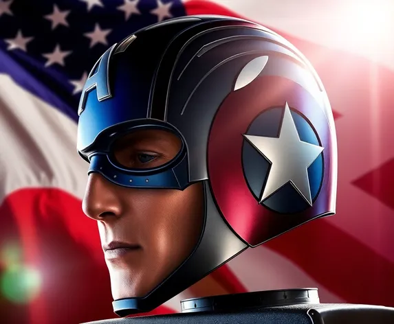 captain america helmet