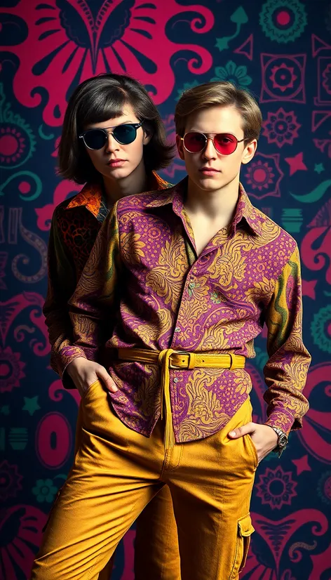 retro seventies clothing