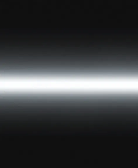 white glowing beam horizontal