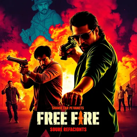 free fire movie poster