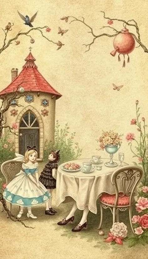 alice in wonderland vintage