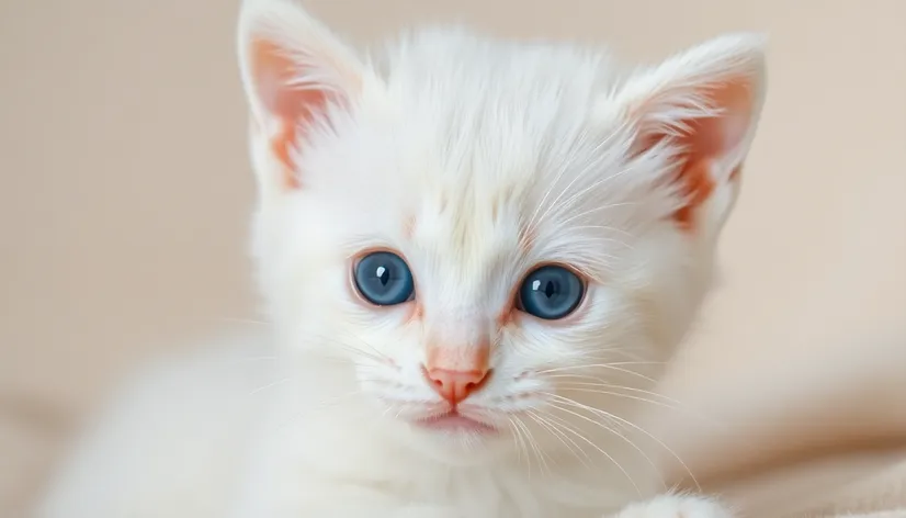 white kitten