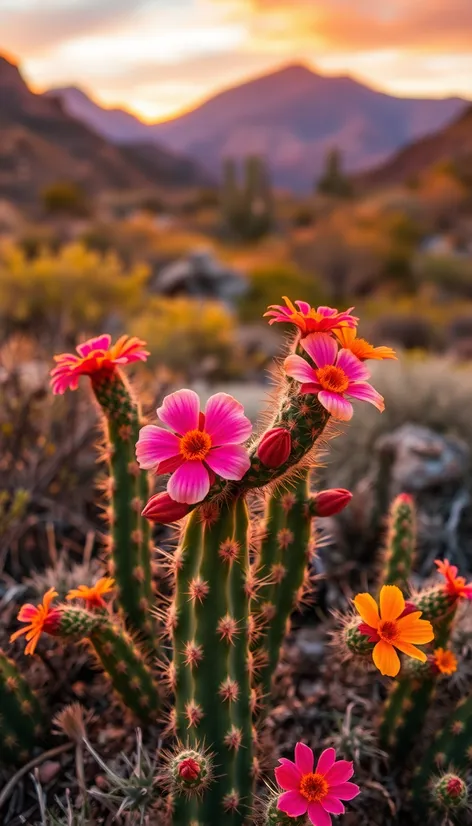 cactus with flowers