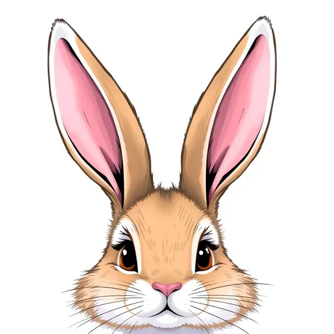 easter bunny ears svg