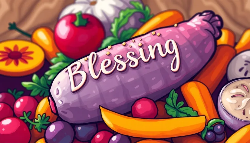 blessing food clip art