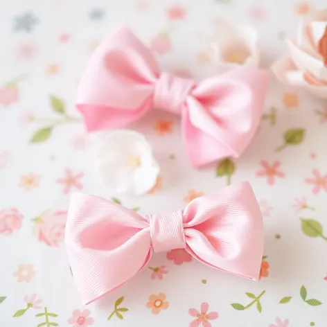 pink bows