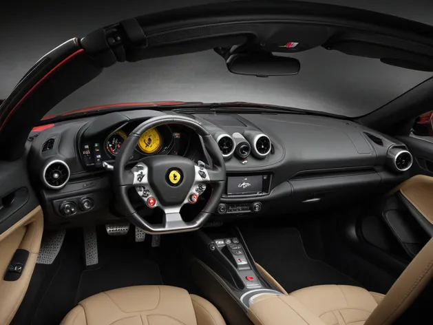 ferrari interior