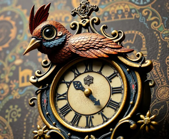 bird clock bird clock