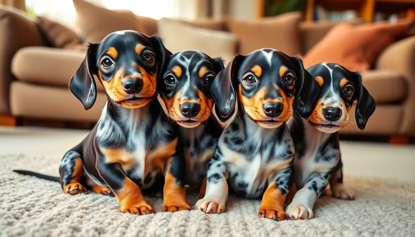 dapple dachshund puppies