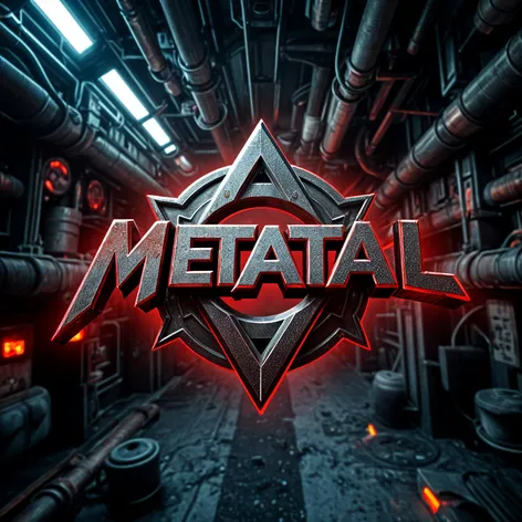 metal logo