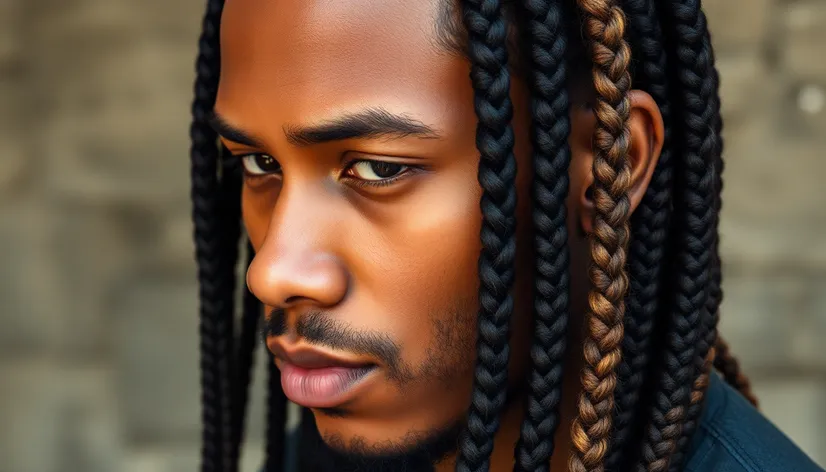 braids for mens long