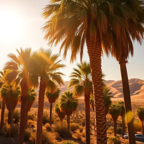 california palm trees ector