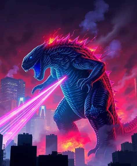 godzilla laser eyes