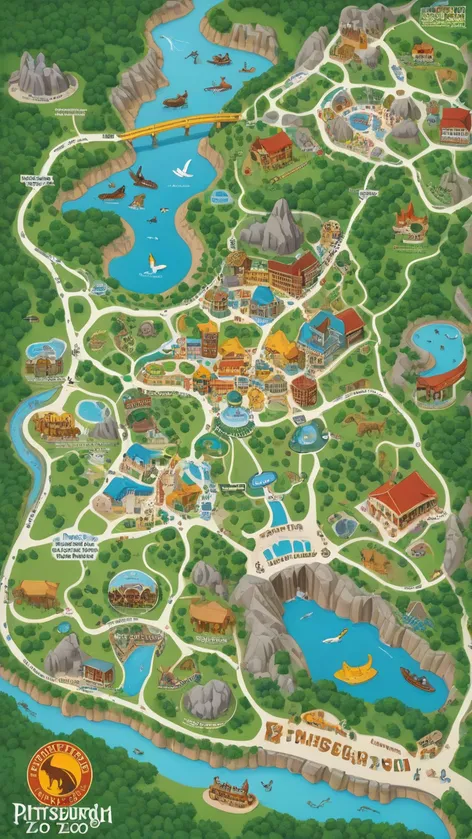 pittsburgh zoo map