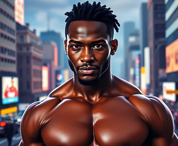 gay black muscles