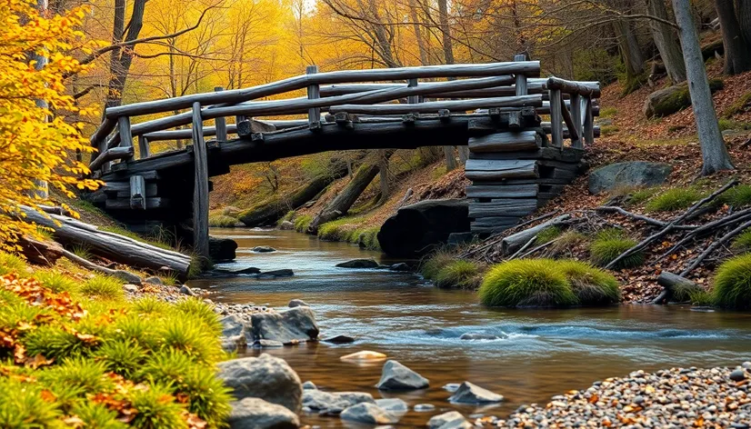 covered bridge over a