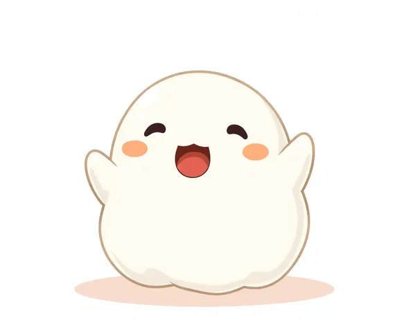 ghost dumpling cartoon