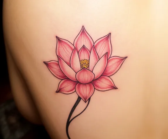 lotus flower tattoo