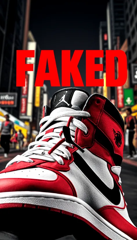 jordan shoes fake logo