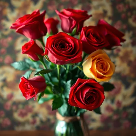 aesthetic red roses