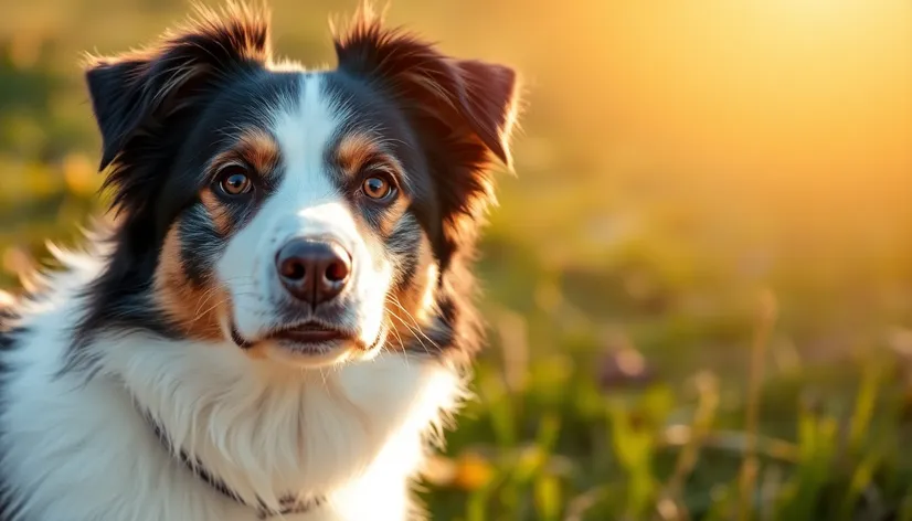 short hair border collie