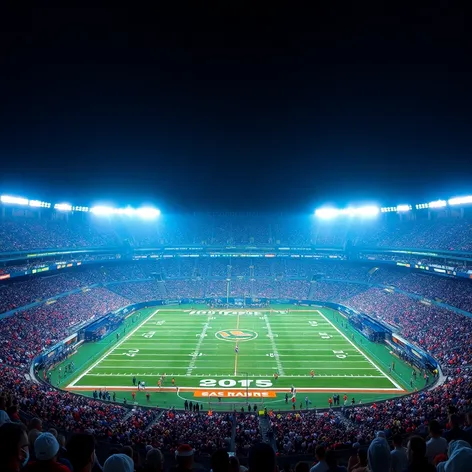 night american football stadium