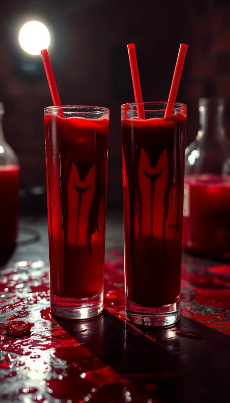 bloody drippong drinks