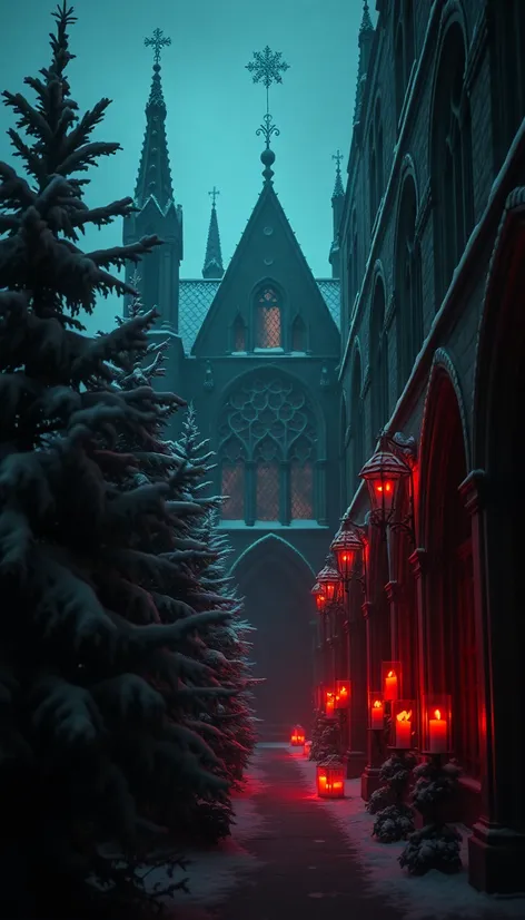 dark gothic christmas